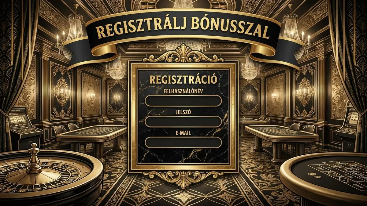 Regisztráció bónusszal
